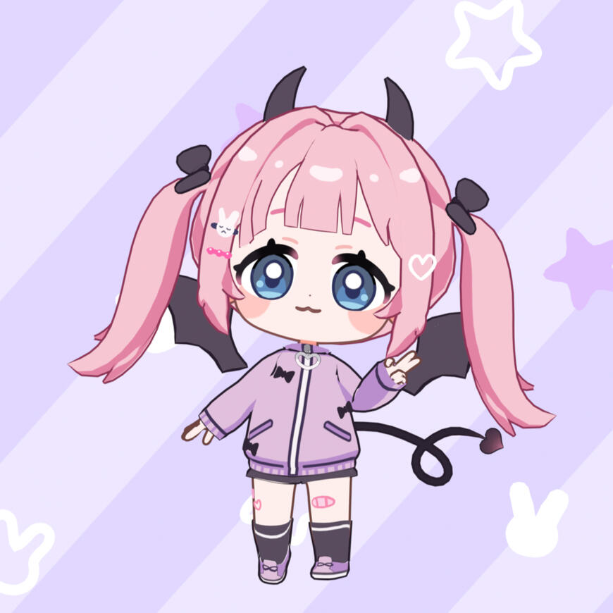 Class101 Demon SD Character